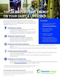 Top 5 Ways to Save Energy