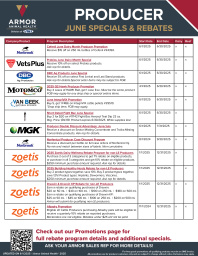 June Specials Flyer 2025