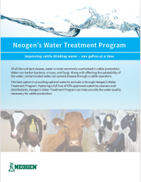 Neogen Water Treatment Program